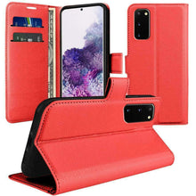 Load image into Gallery viewer, Samsung Galaxy S20 Cover Flip Wallet Magnetic Case