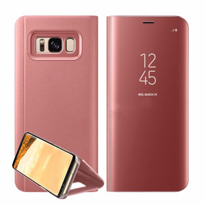 Case For Samsung Galaxy S10 Plus Smart View Mirror Wallet Flip Stand Cover