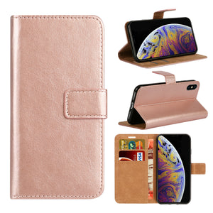 Apple iPhone SE 2020 Leather Flip Wallet Case Cover