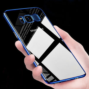 For Samsung Galaxy S7 Edge Luxury Slim Shockproof Silicone Case Cover