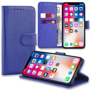 Apple iPhone 6/6s Leather Flip Wallet Case Cover