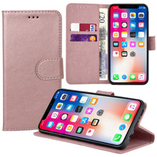 Load image into Gallery viewer, Apple iPhone SE 2020 Leather Flip Wallet Case Cover