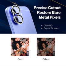 Load image into Gallery viewer, 5-Pack Camera Lens Protector for iPhone 17, iPhone 16 &amp; iPhone 16 Plus, 9H Tempered Glass