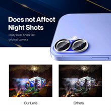 Load image into Gallery viewer, 5-Pack Camera Lens Protector for iPhone 17, iPhone 16 &amp; iPhone 16 Plus, 9H Tempered Glass