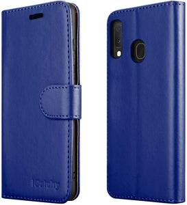 Samsung Galaxy A20e Cover Flip Wallet Magnetic Case