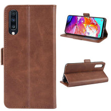 Load image into Gallery viewer, Samsung Galaxy A70 Cover Flip Wallet Magnetic Case
