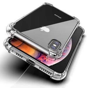 iPhone XR Shockproof Clear Case Air Cushion Technology