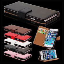 Load image into Gallery viewer, Apple iPhone 6s Plus / 6 Plus Leather Flip Wallet Case Cover
