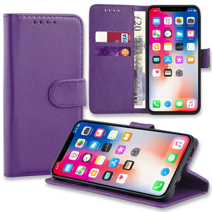 Samsung Galaxy S9 Plus Cover Flip Wallet Magnetic Case